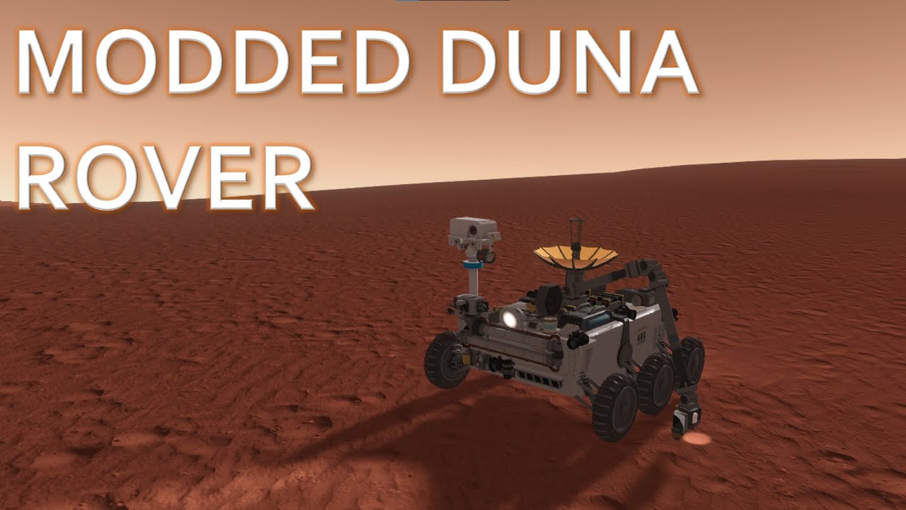 KSP - Modded Duna Exploration Rover - YouTube