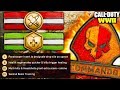 COMMANDO DIVISION PRESTIGE REWARDS UNLOCKED! COD WW2 SECRET DLC WEAPON, BASIC TRAINING, & MORE!