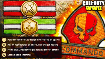 COMMANDO DIVISION PRESTIGE REWARDS UNLOCKED! COD WW2 SECRET DLC WEAPON, BASIC TRAINING, & MORE!