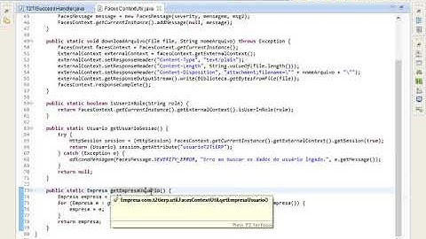 T2Ti ERP 2 0   Java WEB   Cadastros Base   06   Objetos Sessao