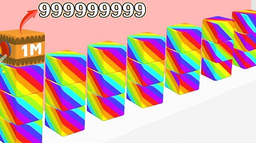 Happy Cubes 2048 - jelly run 2048 🆚 rescue push 2048 Gameplay part #61