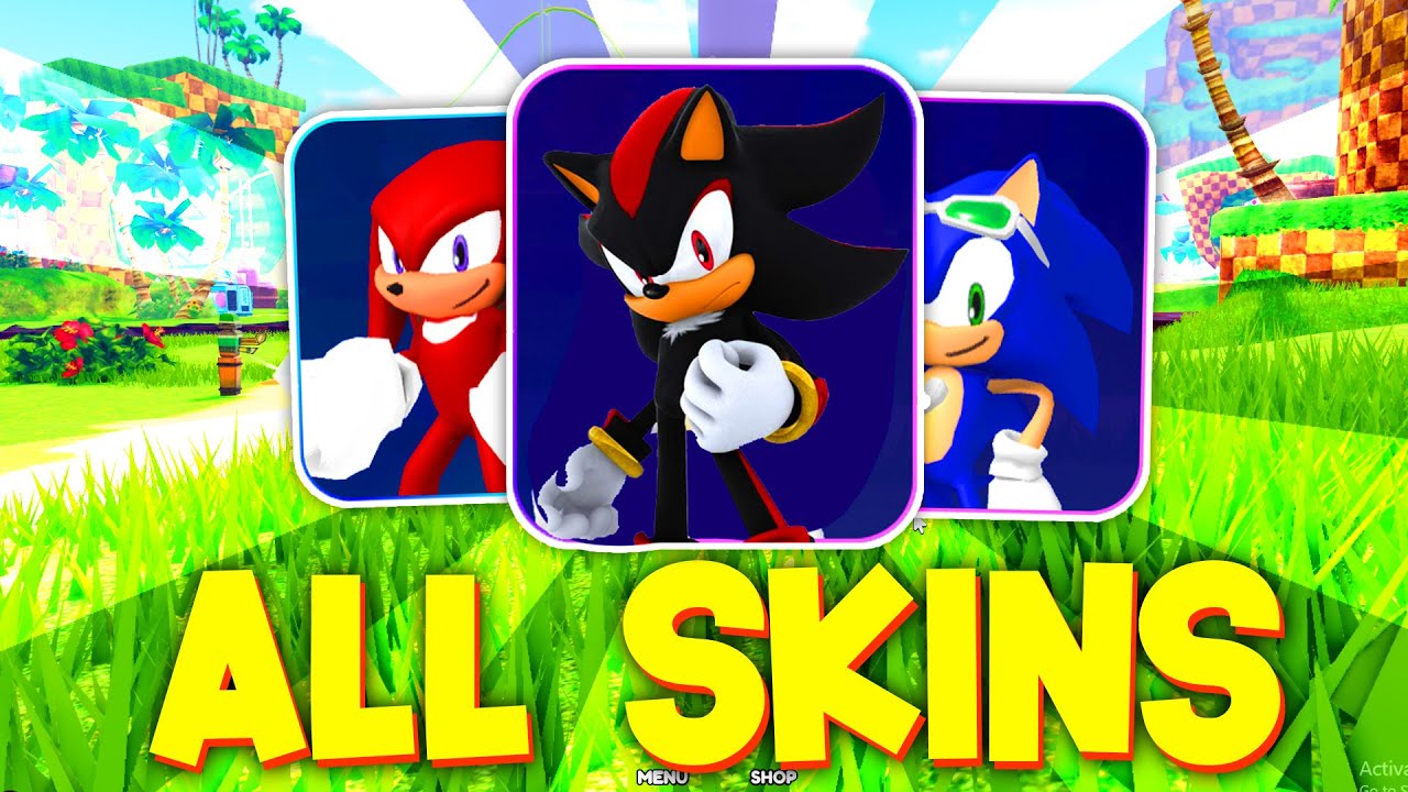 BRAND NEW SHADOW SKIN (Roblox Sonic Speed Simulator) 