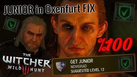Witcher 3 | How to FULLY complete Get Junior in OXENFURT WITHOUT A SINGLE FAIL (Part 2)