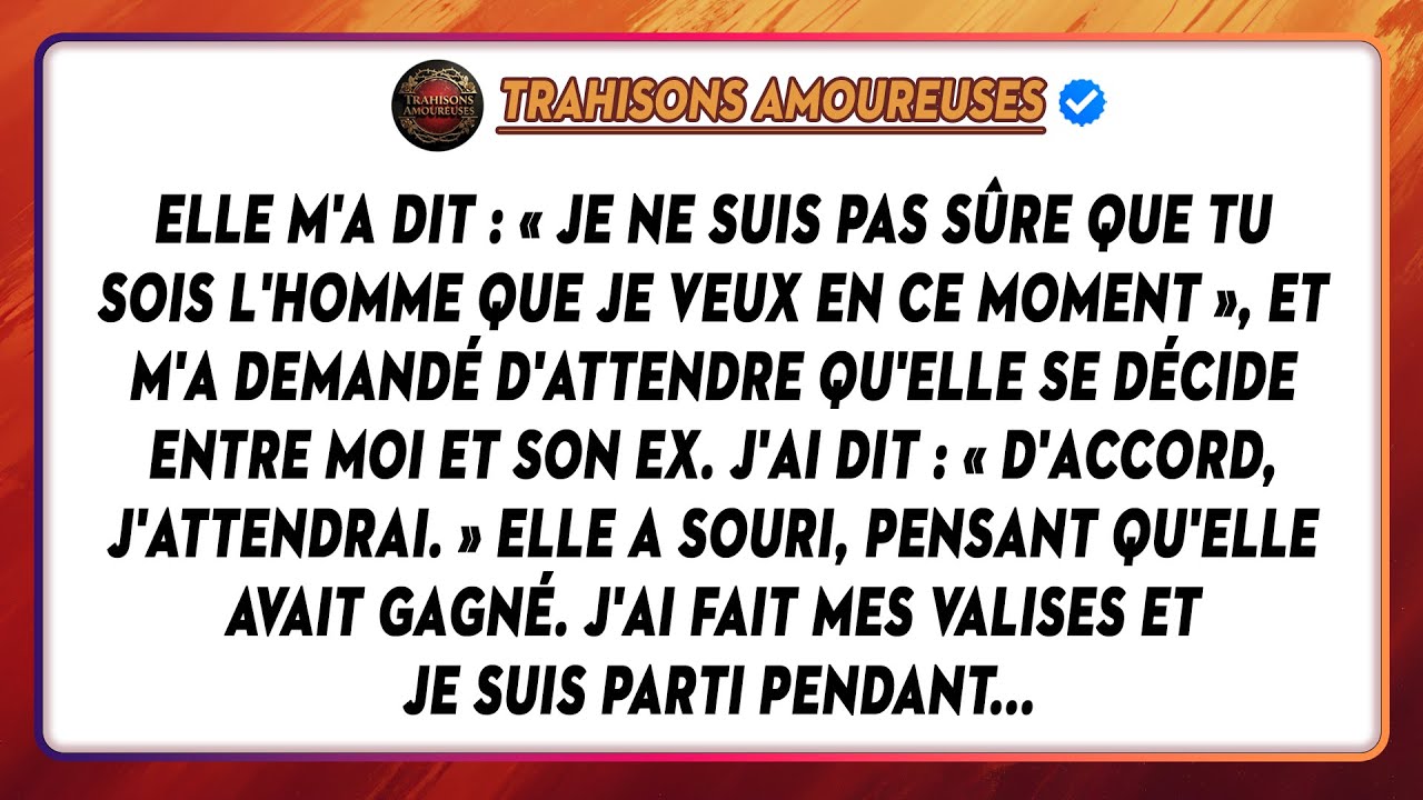 Il A Dit Au Dîner De Fiançailles : « Je Ne Pense Pas Que Tu Aies L'étoffe D'une Épouse. Je Mets Fin