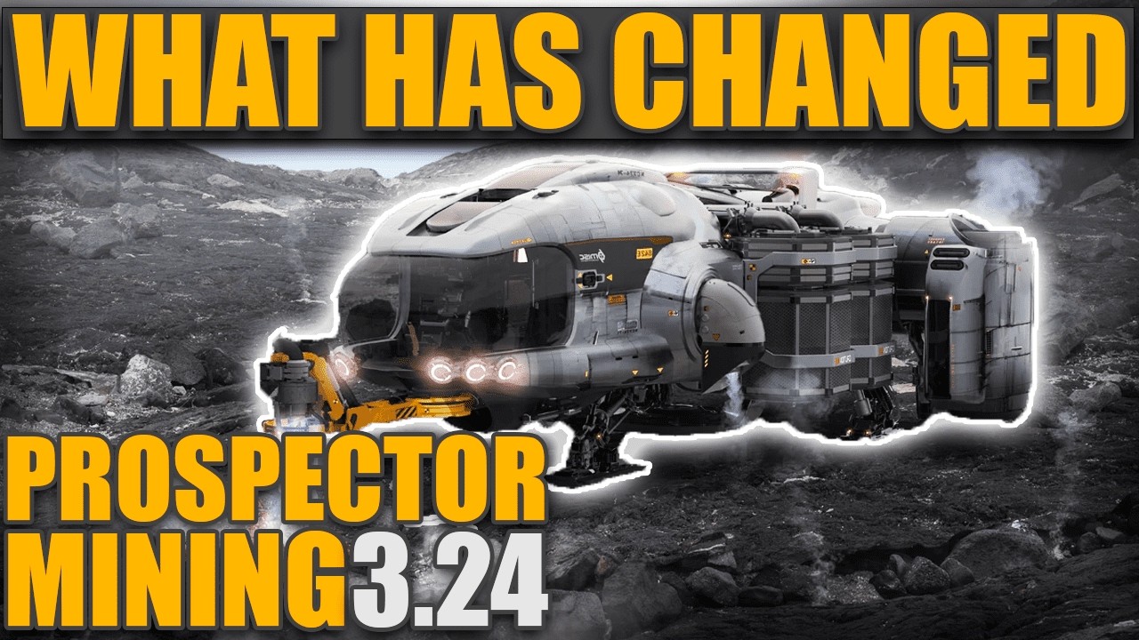 Prospector Mining in Star Citizen 3.24 - What Has Changed? - YouTube