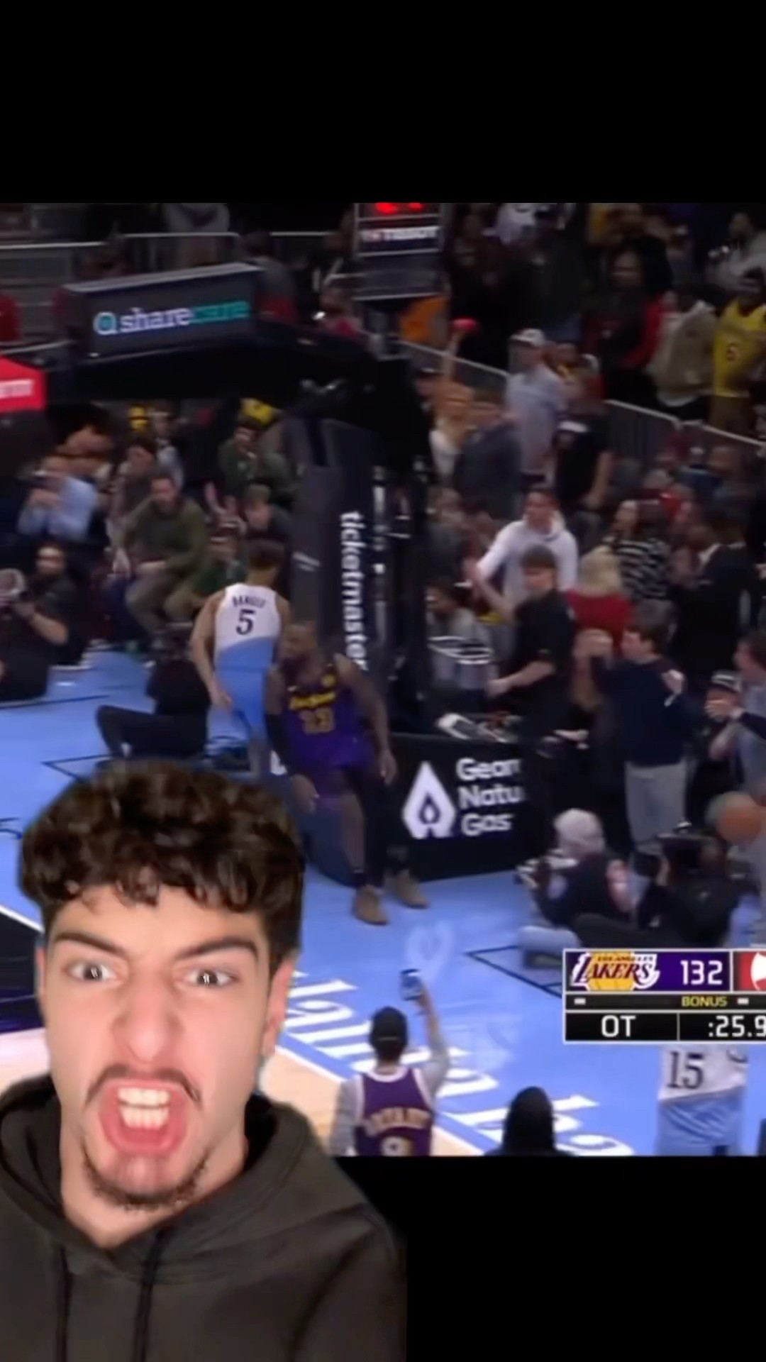 “WASHED KING” TAKE THIS 40 POINT TRIP DUB TO THE FACE? #nba #lebron #jokic #anthonydavis #fexr