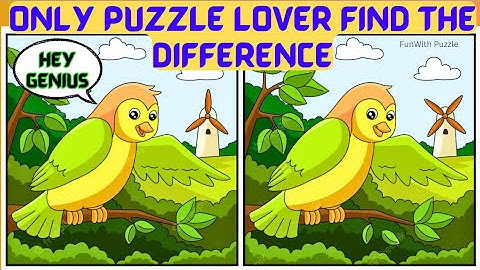 [SPOT 5 DIFFERENCES] Hard puzzle game| FunWith Puzzle#13 #dementia #braingamepuzzle #find5difference