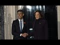 London: Kamala Harris meets Rishi Sunak at Downing Street | AFP