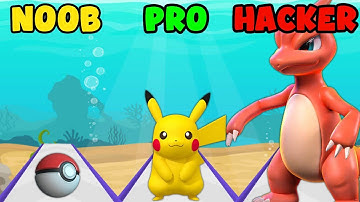 NOOB vs PRO vs HACKER | In Monster Squad Rush | Levels 25-27 | B8 Gamer