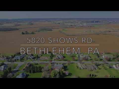 5820 Shows Rd, Bethlehem, PA home video tour