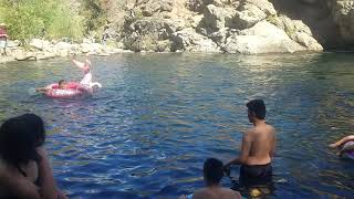 Swimming hole near Yosemite National Park