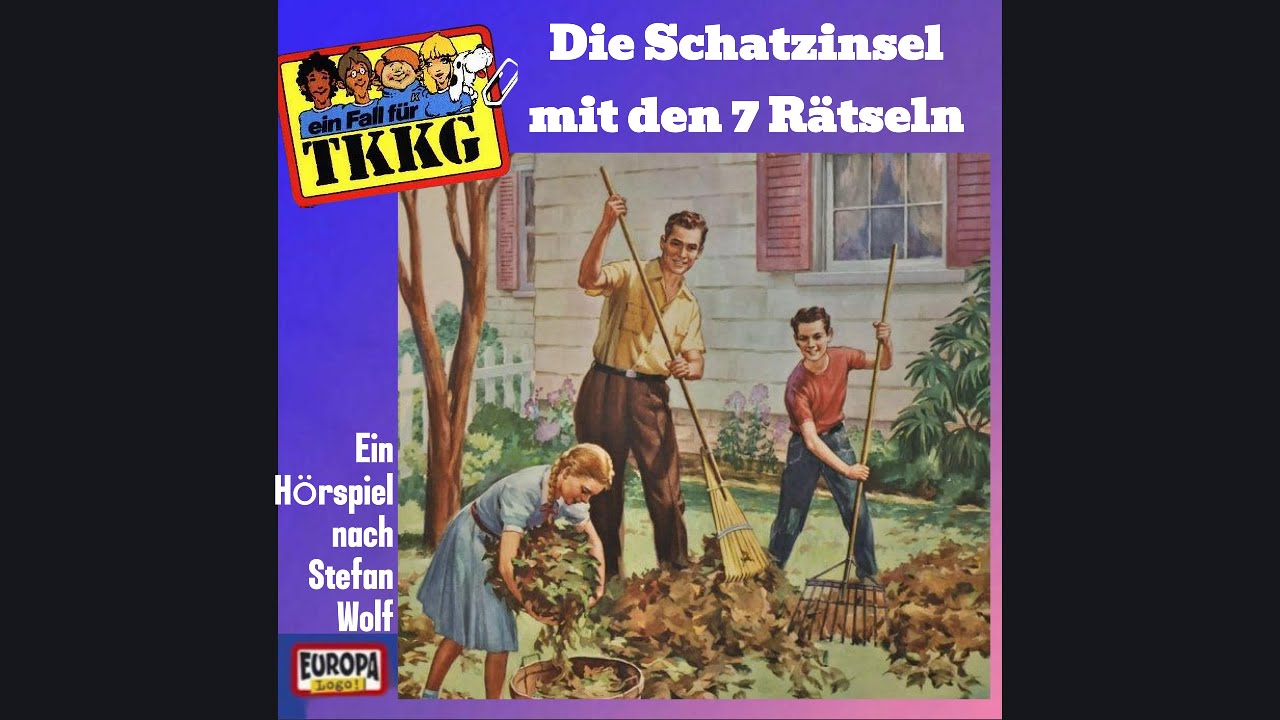 Reupload: TKKG Hörspiel: Die Schatzinsel mit den 7 Rätsel - (komplett)
