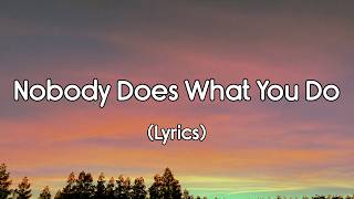 Nobody Does What You Do | A Smooth Romantic Song About Real Love