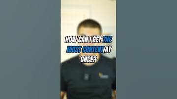 How To Get The MOST Content At ONCE!!! #content #videos #video #creator #creating #video