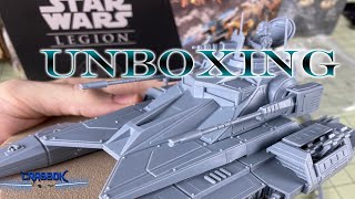 Legion - TX-130 Saber Class Fighter Tank Unboxing and Assembly!