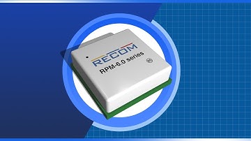 RECOM Power RPM Low-Profile DC/DC Converters | New Product Brief