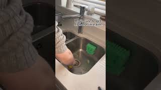 Chemical free sink clean 🧼  | HACK #shorts #youtubeshorts #hacks #cleaninghacks #chemicalfree