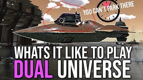 Dual Universe - Crafting take