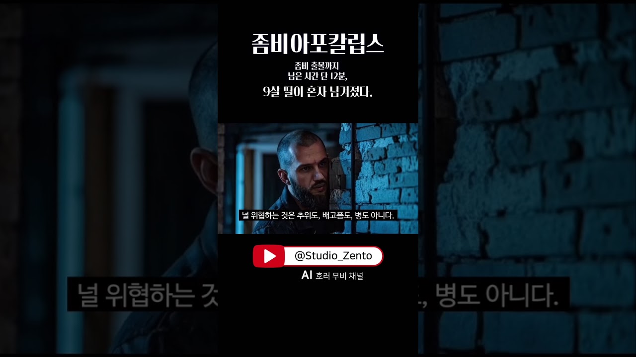 AI 공포 단편: 좀비 아포칼립스 