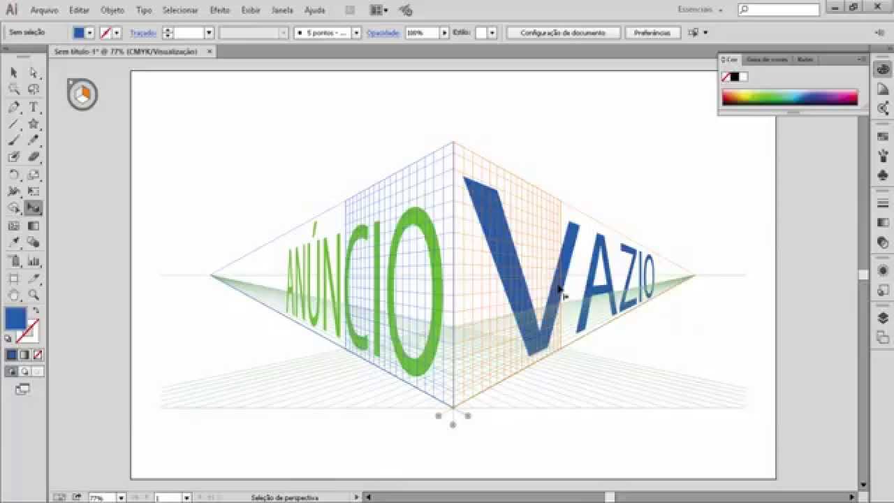 Cómo Dar Perspectiva A Un Texto En Illustrator Guía Paso A Paso El