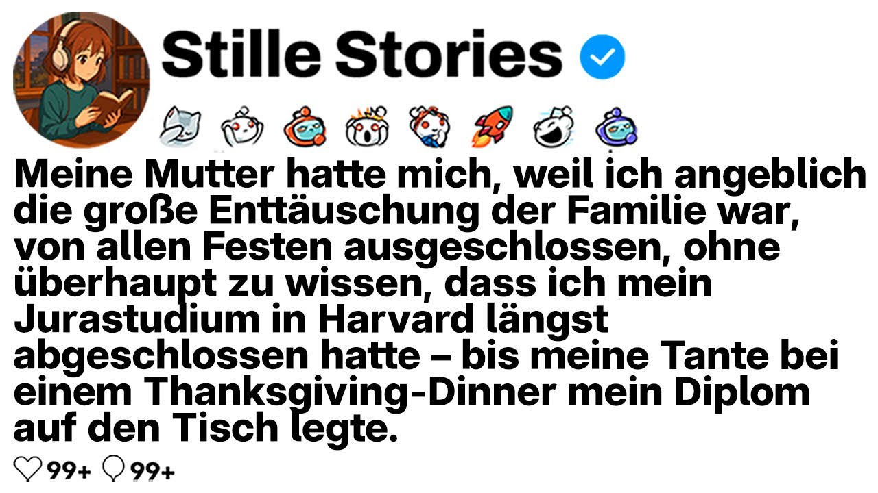 [KOMPLETT] Meine Mutter verbot mir Familienfeiern, weil ich sie enttäuschte.