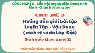 Công Nghệ 9: LĐMĐ | Chủ Đề 3: Hướng dẫn chi tiết giải Luyện Tập và Vận Dụng sgk trang 21 I CTST