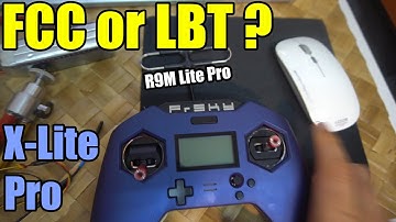 Is my FrSky Taranis X-Lite Pro radio FCC or LBT version? (International/European)