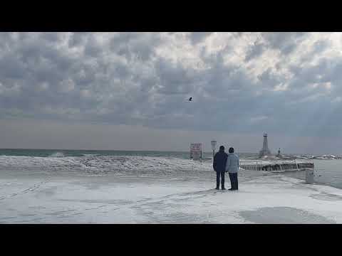 Lake Ontario Cobourg February 16, 2022