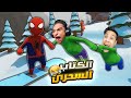 اسبايدر مان وام كامل في محاوله الهروب من الكتاب السحري Human Fall Flat 