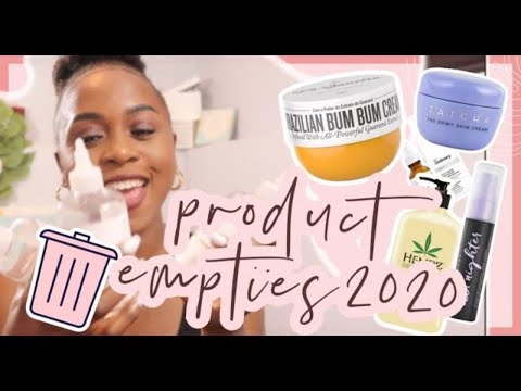 PRODUCTS I'VE USED UP 2020| *ft. Tatcha, the ordinary...|SimplyChychy