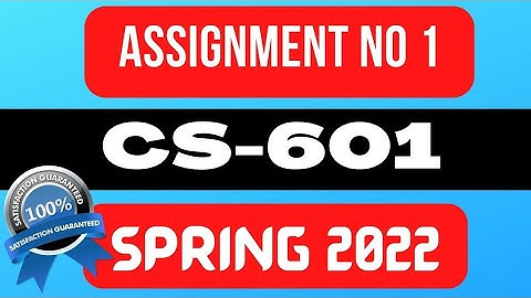 cs601 assignment 1 solution 2022 complete and correct solution