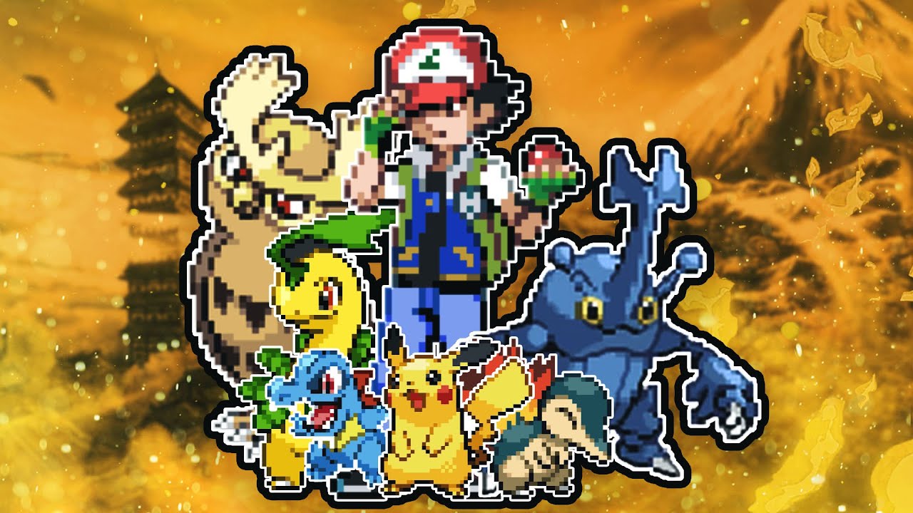 TIME DE JHOTO DO ASH VENCERIA A ELITE FOUR DE POKÉMON HEART GOLD E DO CAMPEÃO RED? YouTube