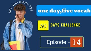 One Day,Five Vocab Challenge Ep-14 Deals with cream (cosmetics)- Chinese Vocabulary Booster)