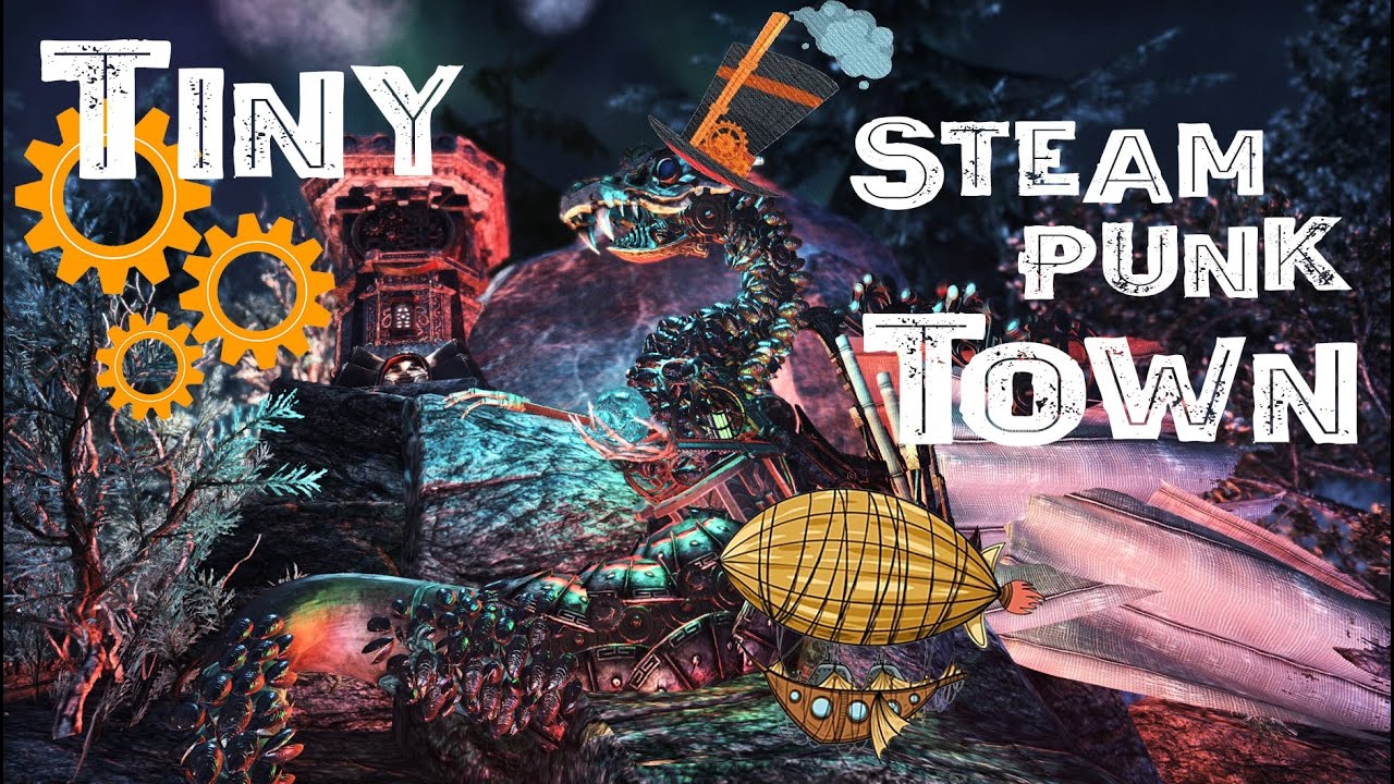 Tiny Steampunk Town - ESO House Tour