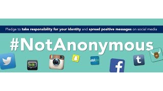 #NotAnonymous Social Media PR Campaign