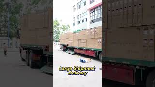 Mass goods are ready for shipment.