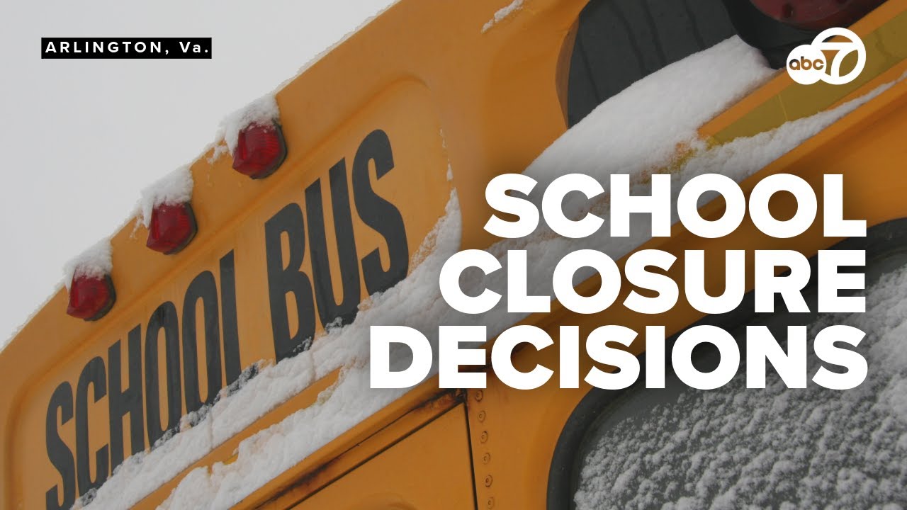 How leaders make school snow closure decisions in the DC area - YouTube