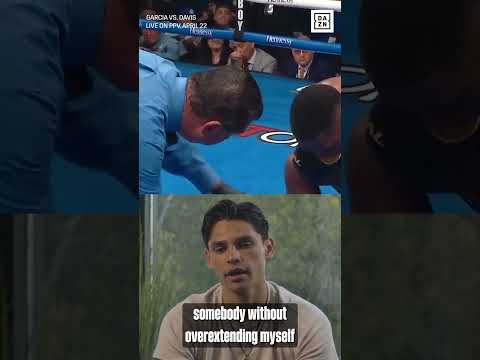 Ryan garcia reacts to javier fortuna victory #shorts