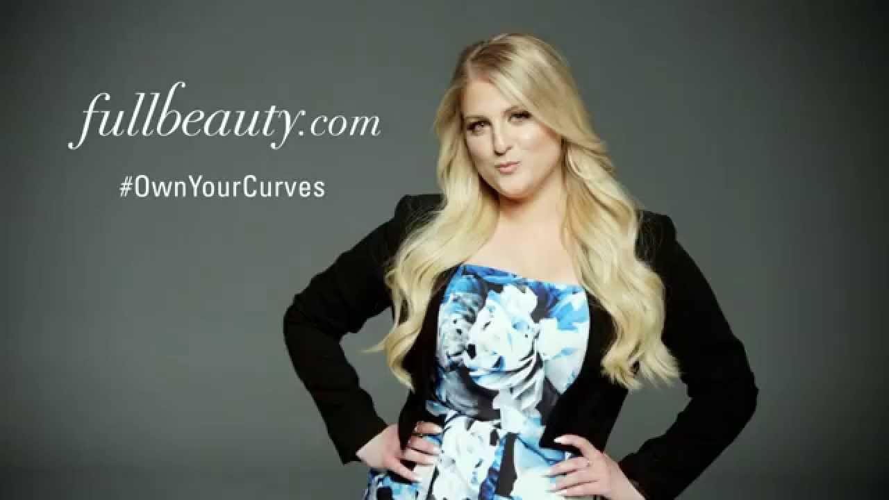 ownyourcurves whatever your size be a fullbeauty youtube what size is meghan trainor