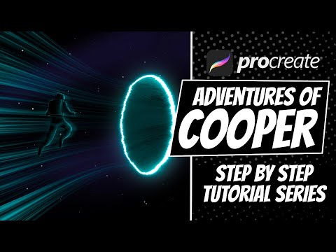 Adventures of Cooper #1-  Procreate Step by Step Tutorial