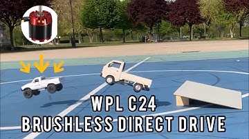 WPL C24 BRUSHLESS DIRECT DRIVE Upgrade