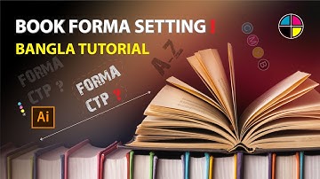 How To Book Forma Setting | Magazine Setting | Ctp plate setting Adobe Illustrator Tutorial