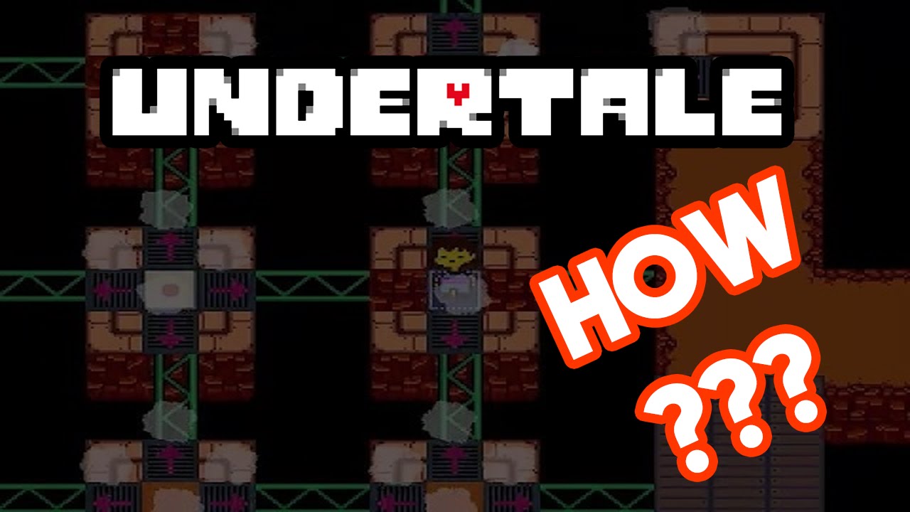 Hotlands Puzzles??? UNDERTALE Part 18 YouTube
