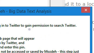 Using Mozdeh to Download and Analyze Tweets