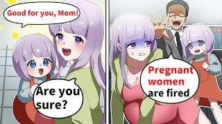 When my boss told me I would be fired for being pregnant, I rejoiced 【Manga】