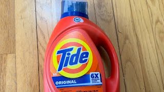 Tide Original Liquid Laundry Detergent Review (Why I Buy It) #ad #amazoninfluencer