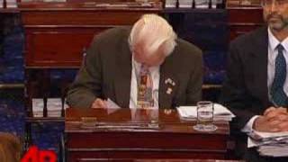 Senator Byrd Moved to Tears Over Kennedy