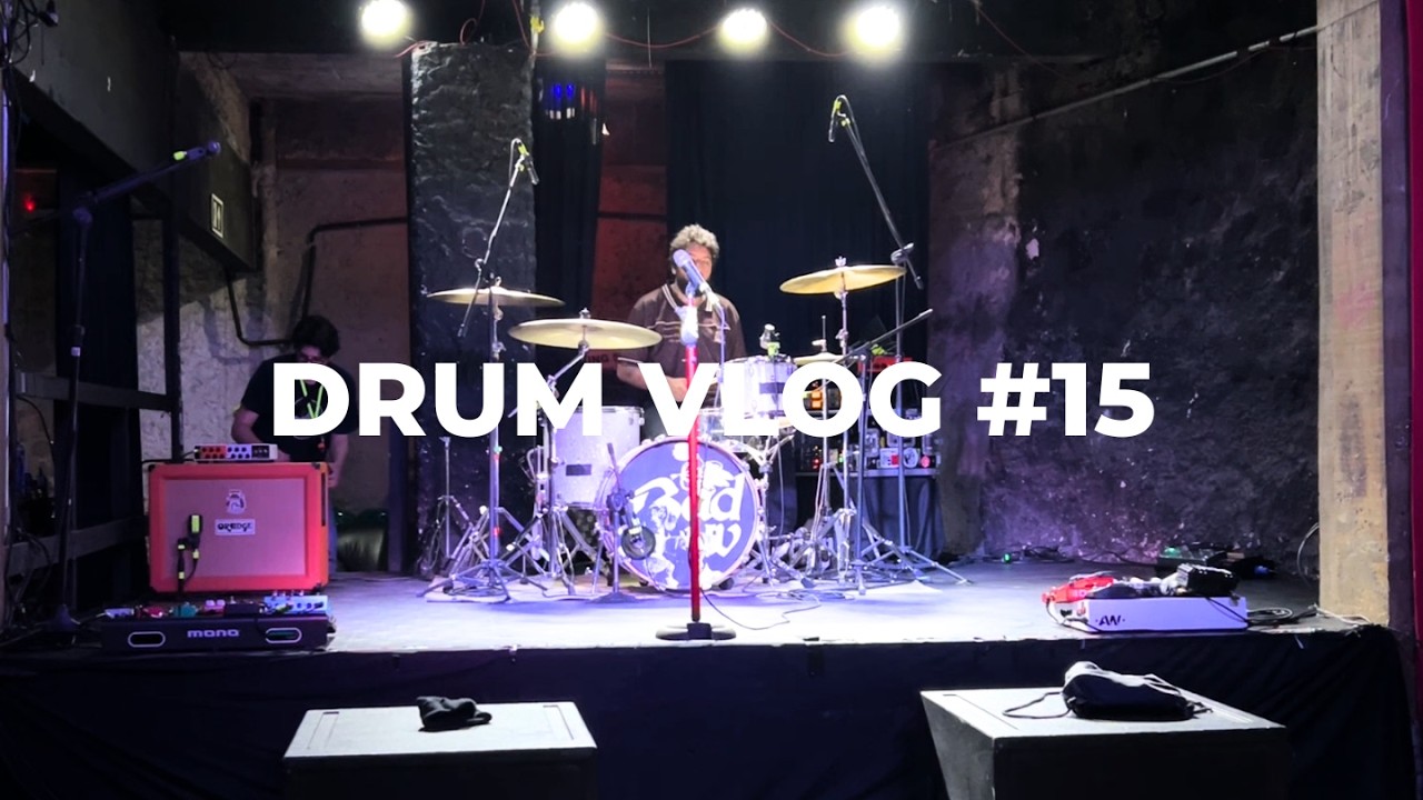 DRUM VLOG | #15 - DRUM TECH PRO VÍTOR PERACETTA
