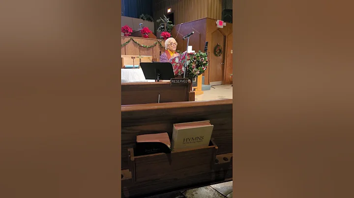 Pastor Jeanette Jordan, December  11,2022
