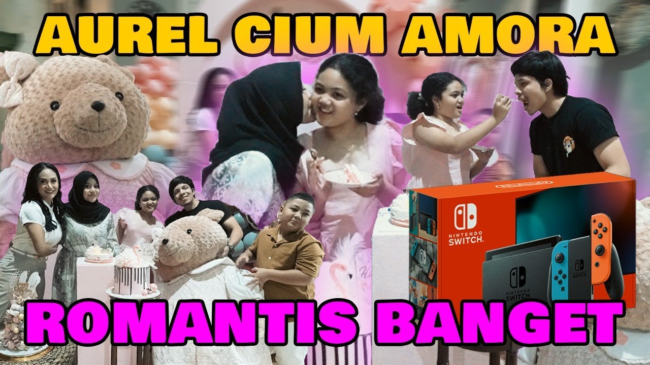 Kasih Sayang AUREL untuk AMORA. Hadiah Ulang Tahun 🖤